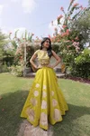 Lw 7173 Roman Silk Gota Pattern Work Navratri Lehenga Choli